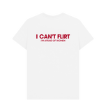 White Printed T-shirt Back