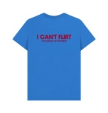 Bright Blue Printed T-shirt Back