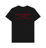 Black Printed T-shirt Back