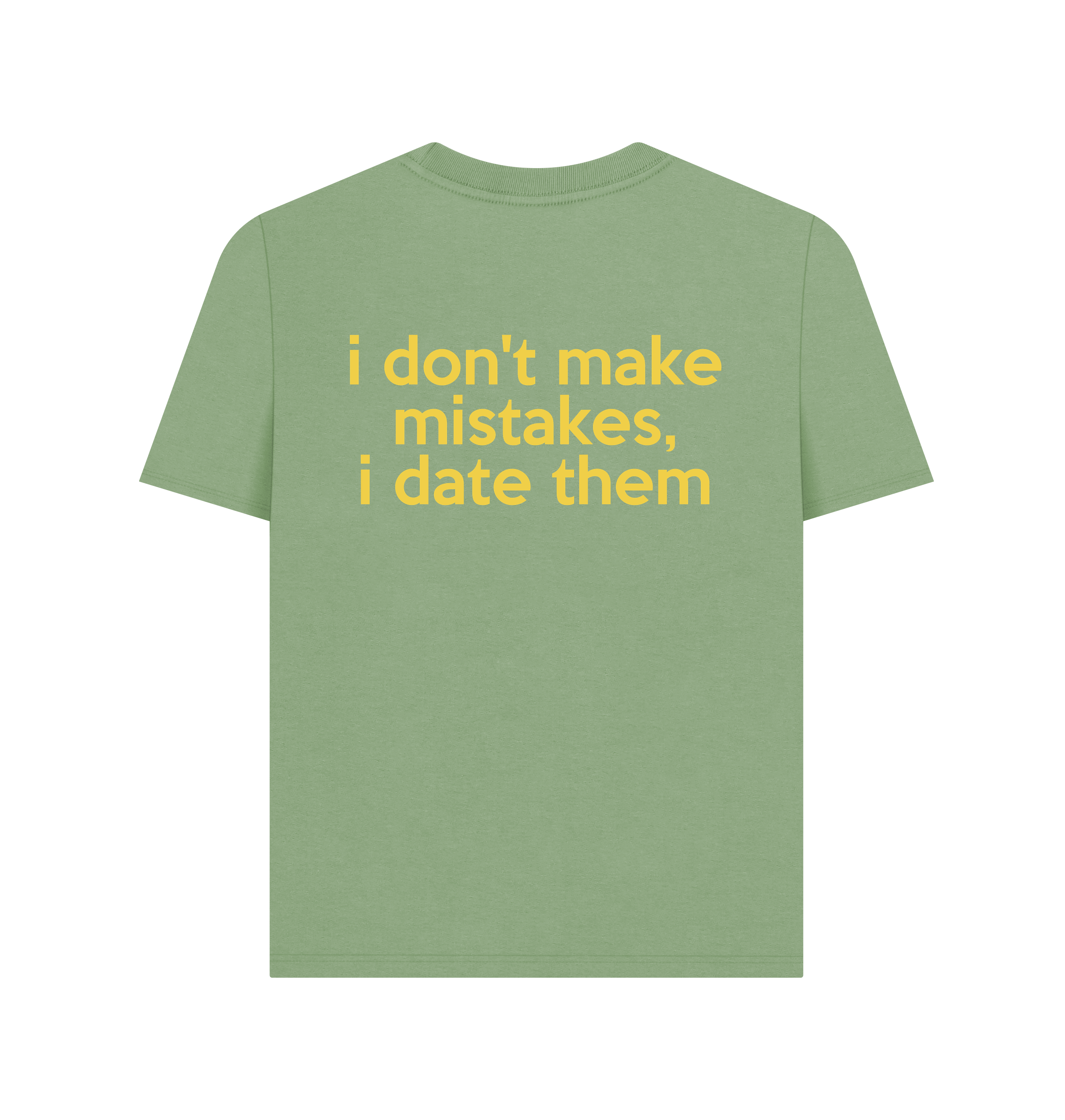 Sage Printed T-shirt Back