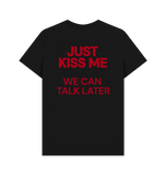 Black Printed T-shirt Back