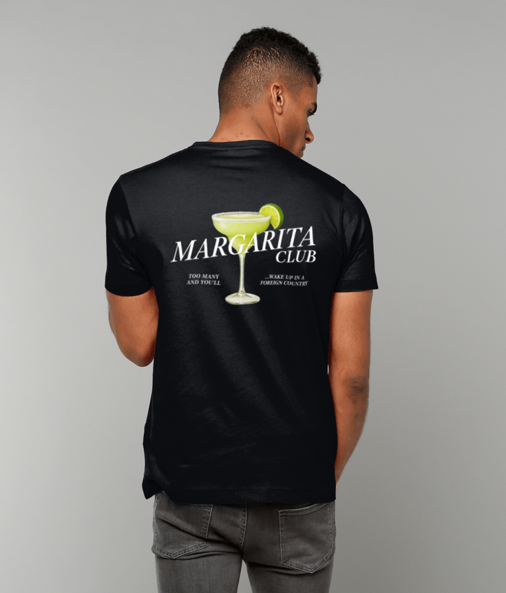 322 MARGARITA CLUB Funny T-shirt Tee