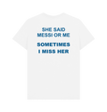 White Printed T-shirt Back