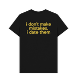 Black Printed T-shirt Back