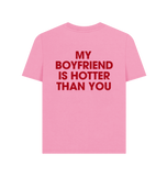 Rose Pink Printed T-shirt Back