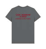Slate Grey Printed T-shirt Back