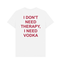 White Printed T-shirt Back