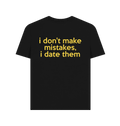 Black Printed T-shirt Back