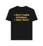 Black Printed T-shirt Back