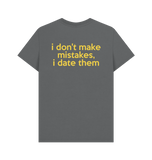Slate Grey Printed T-shirt Back