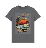 Slate Grey Printed T-shirt Front