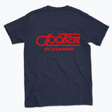 020 Spolem ale juz wstolem Funny Polish T-shirt Tee Back Printing