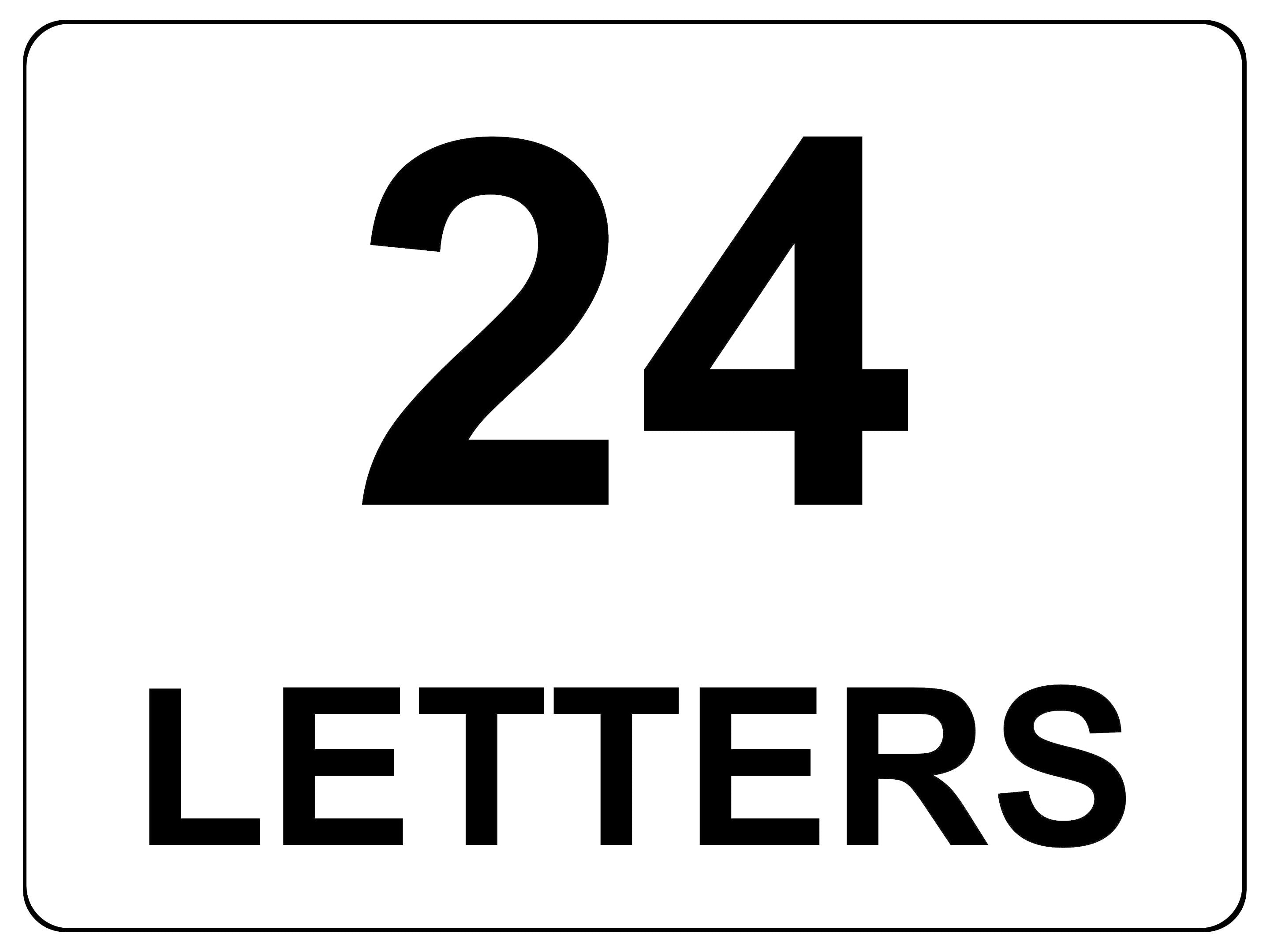 1908 Personalised LETTERS Number Metal Aluminium Sign Plaque Door House Office