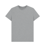 Athletic Grey Printed T-shirt Front