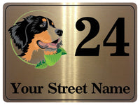 1105 Custom Personalised Address Metal Aluminium Sign Plaque Door Gate House Office