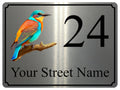 2303 Custom Personalised Address House Door Gate Metal Aluminium Sign Plaque