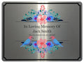 2275 Custom Personalised Memorial Funeral Grave Metal Aluminium Sign Plaque