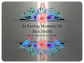 2274 Custom Personalised Memorial Funeral Grave Metal Aluminium Sign Plaque
