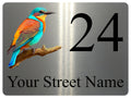 2302 Custom Personalised Address House Door Gate Metal Aluminium Sign Plaque