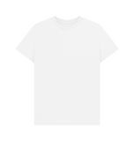 White Printed T-shirt Front