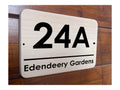 W030 Custom Personalised Address Wooden Plaque Sign Door House Gate Wood