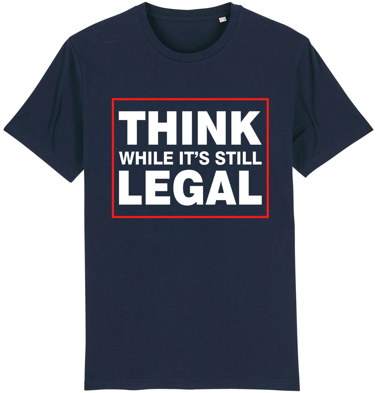 Fruit of the Loom Men's Think While It's Still Legal Graphic T-Shirt