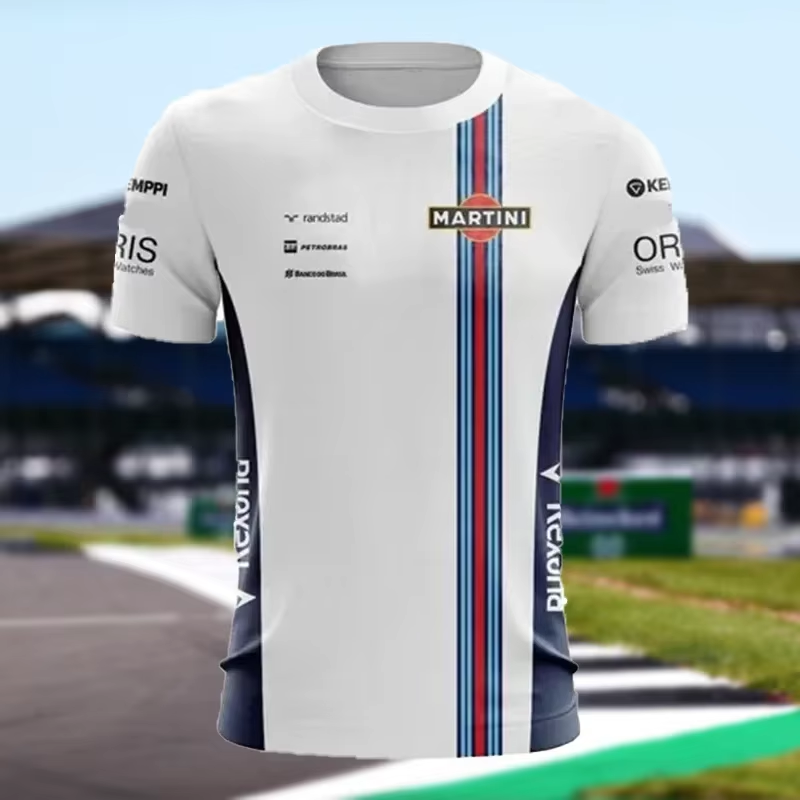 Williams Men's Martini F1 Racing Quick-Drying T-Shirt