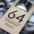 Solar Bellissima LED Custom House Numbers Plaque 160mm x 300mm