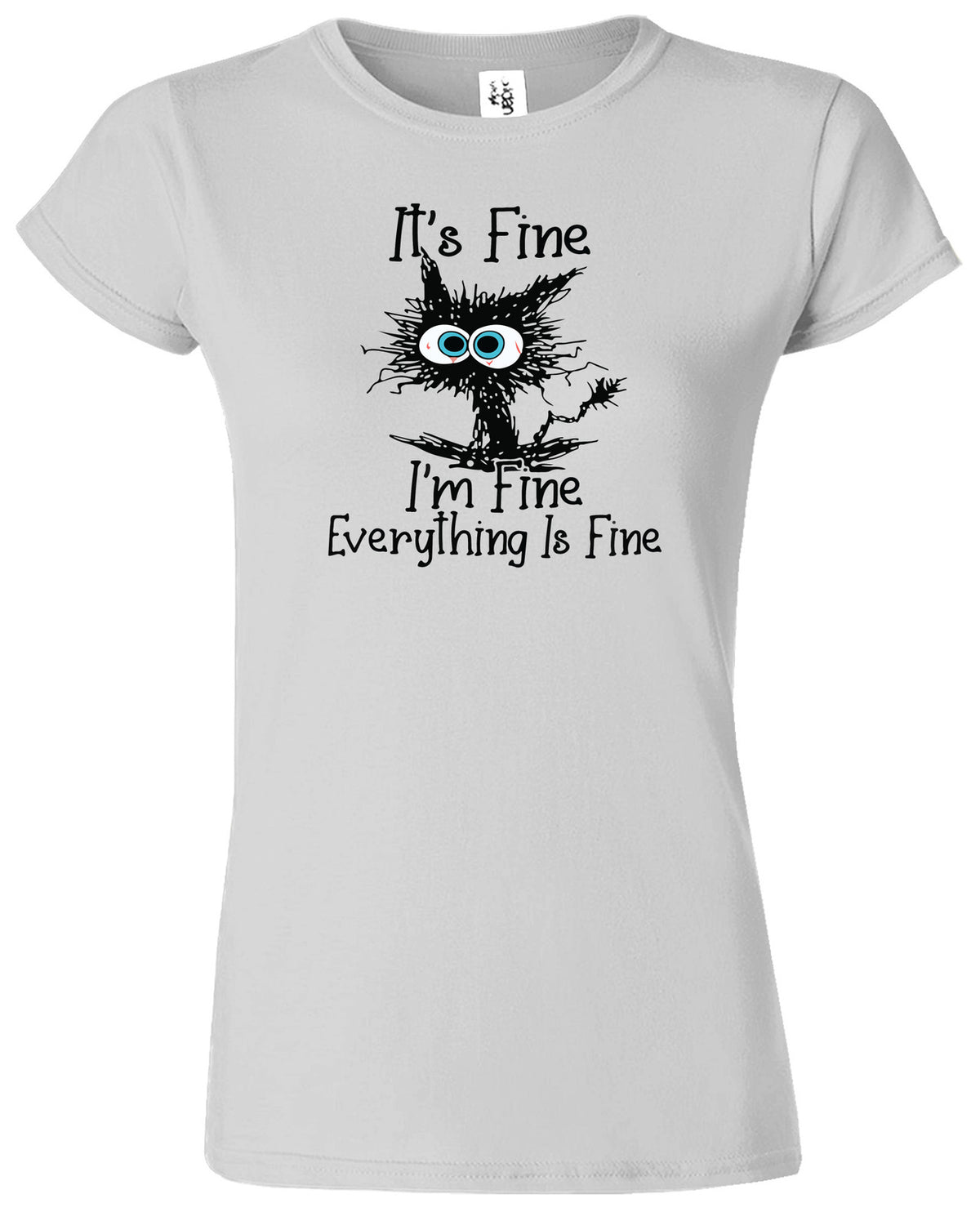 Women's I'm Fine Graphic T-Shirt