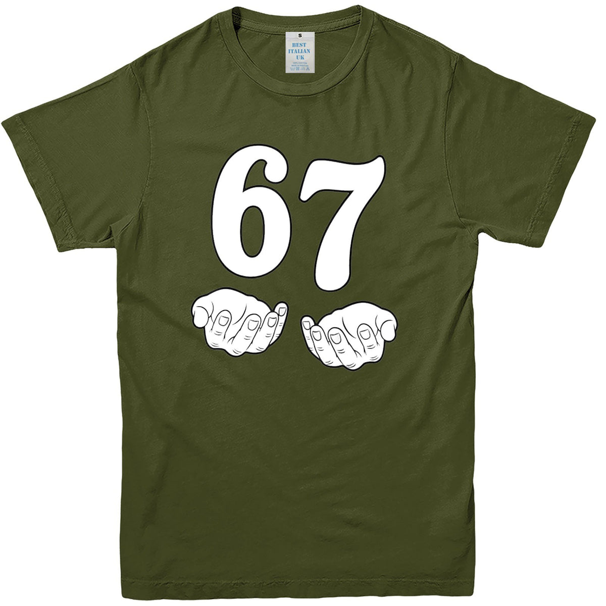 Unisex 67 Funny Meme Christmas T-Shirt Six Seven Xmas Gift
