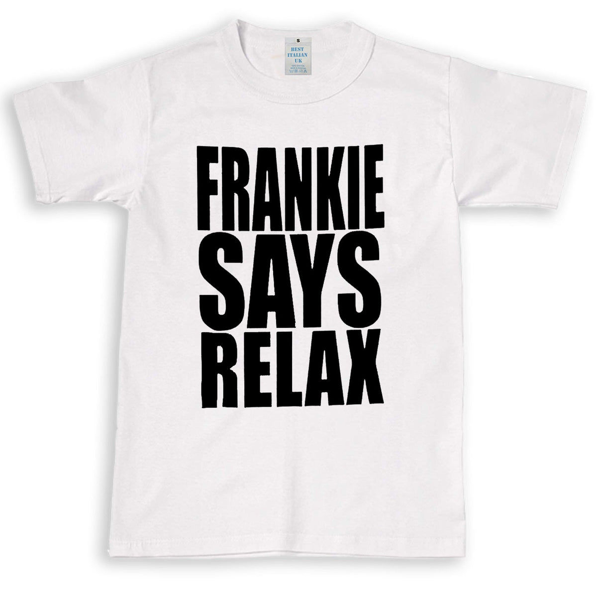 Men's Frankie Says Relax Retro Novelty T-Shirt