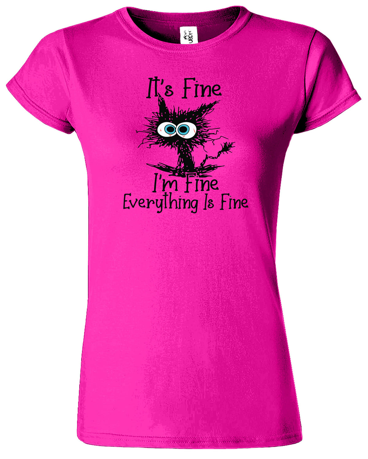 Women's I'm Fine Graphic T-Shirt