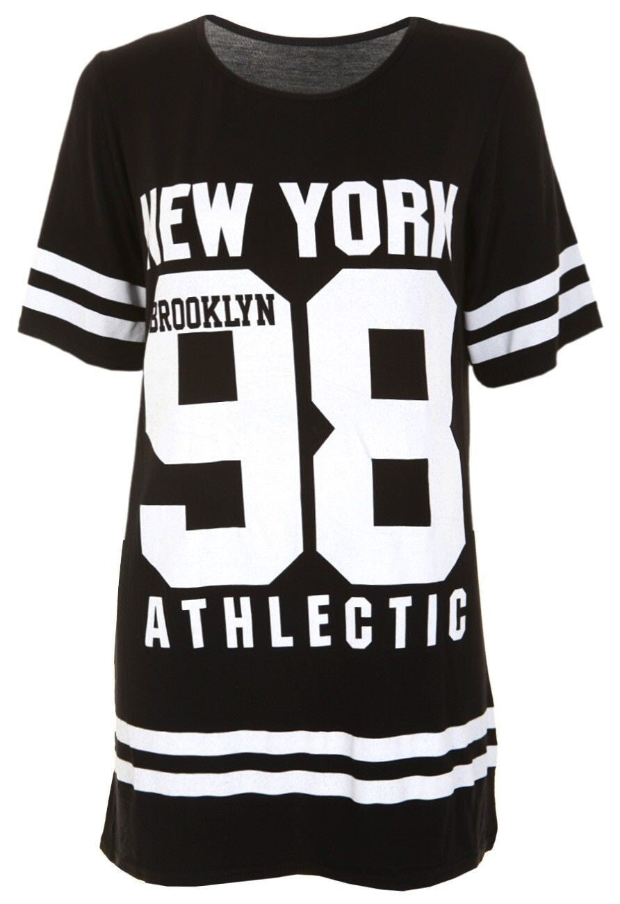 Women's New York 98 Brooklyn Stripe Varsity T-Shirt