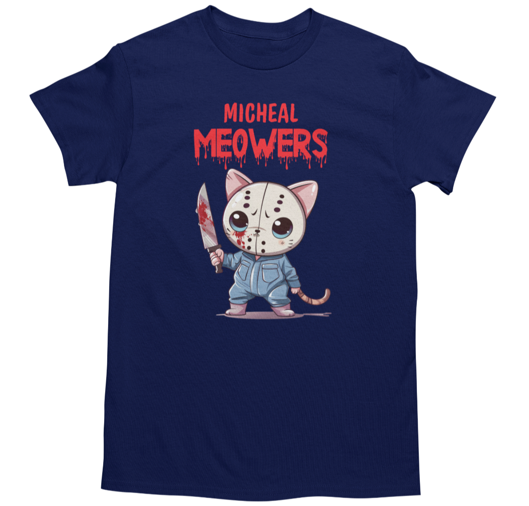 Men's Funny Novelty Joke Graphic T-Shirt Navy