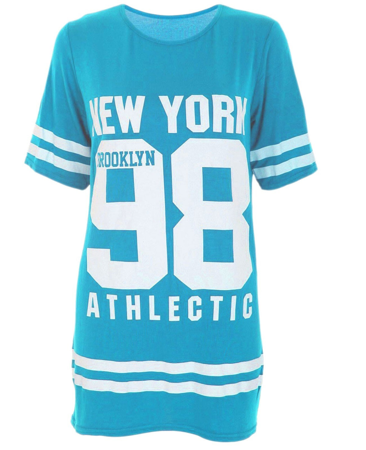 Women's New York 98 Brooklyn Stripe Varsity T-Shirt