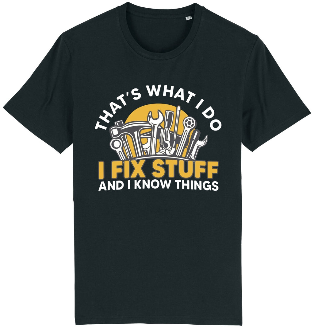 Fruit of the Loom Men's I Fix Stuff Graphic T-Shirt