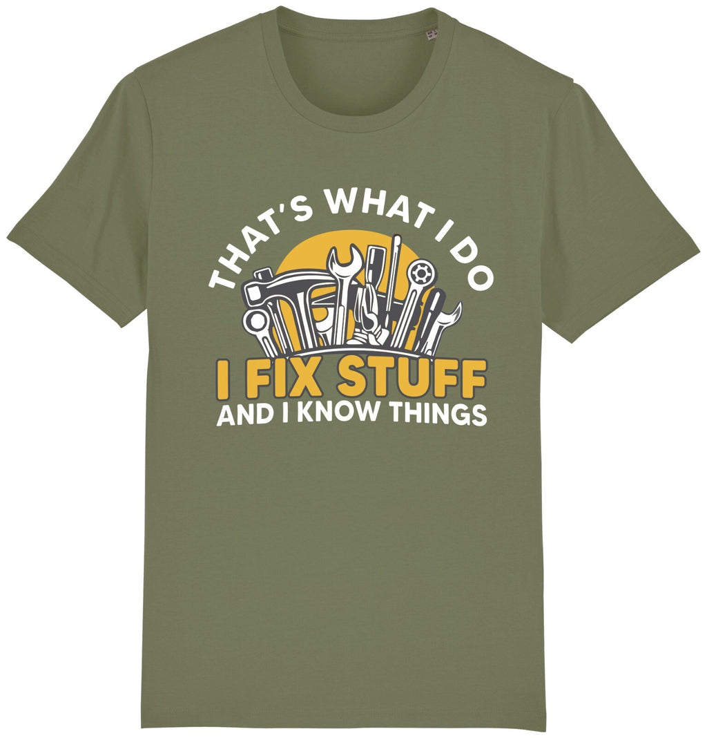 Fruit of the Loom Men's I Fix Stuff Graphic T-Shirt