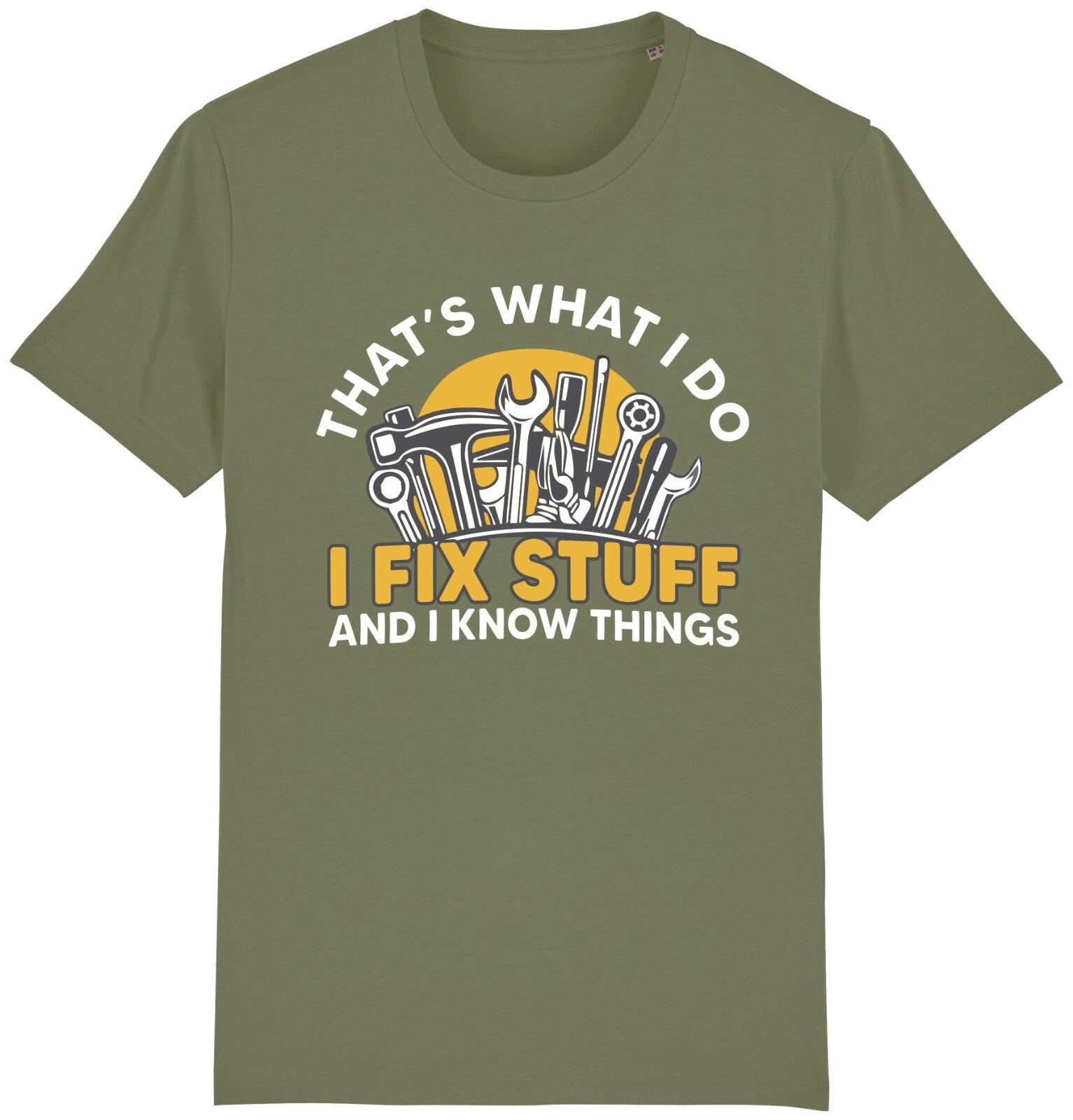 Fruit of the Loom Men's I Fix Stuff Graphic T-Shirt
