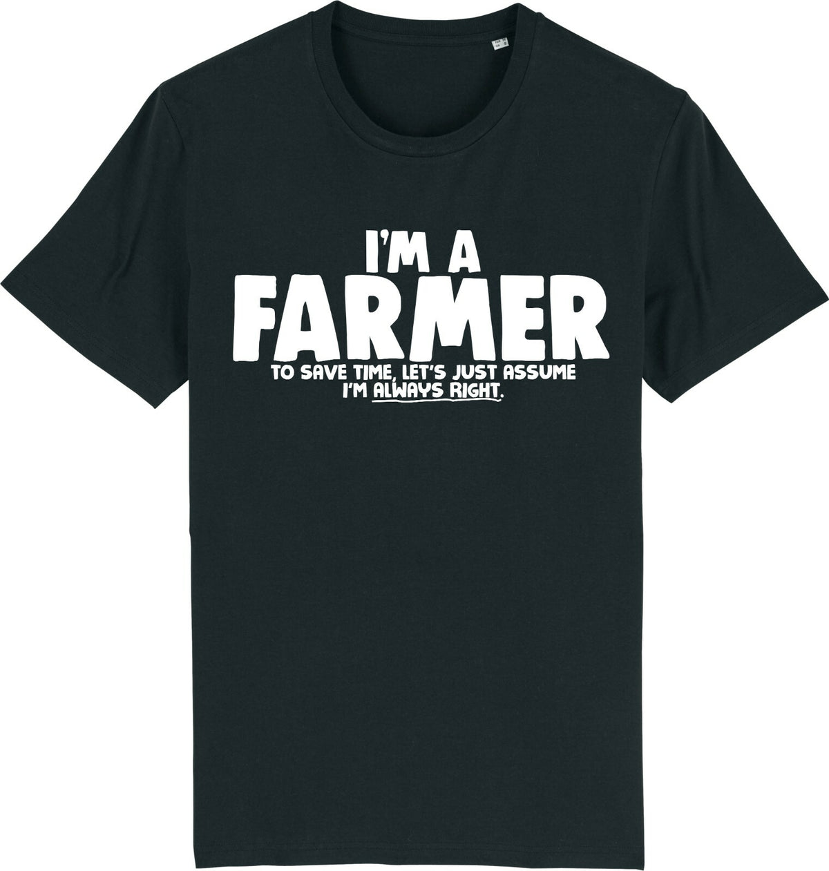 Fruit of the Loom Men's Farmer Graphic T-Shirt