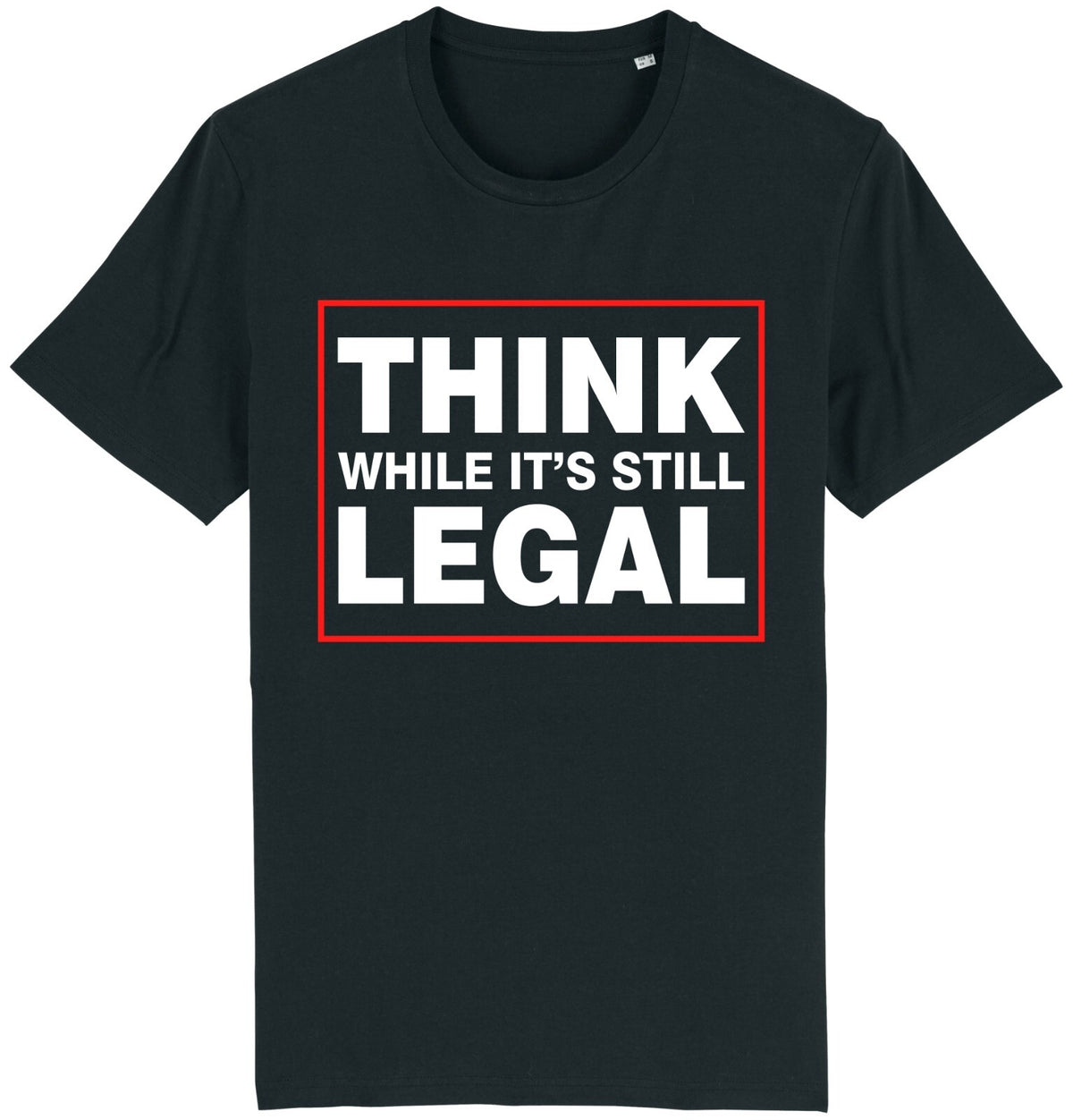 Fruit of the Loom Men's Think While It's Still Legal Graphic T-Shirt