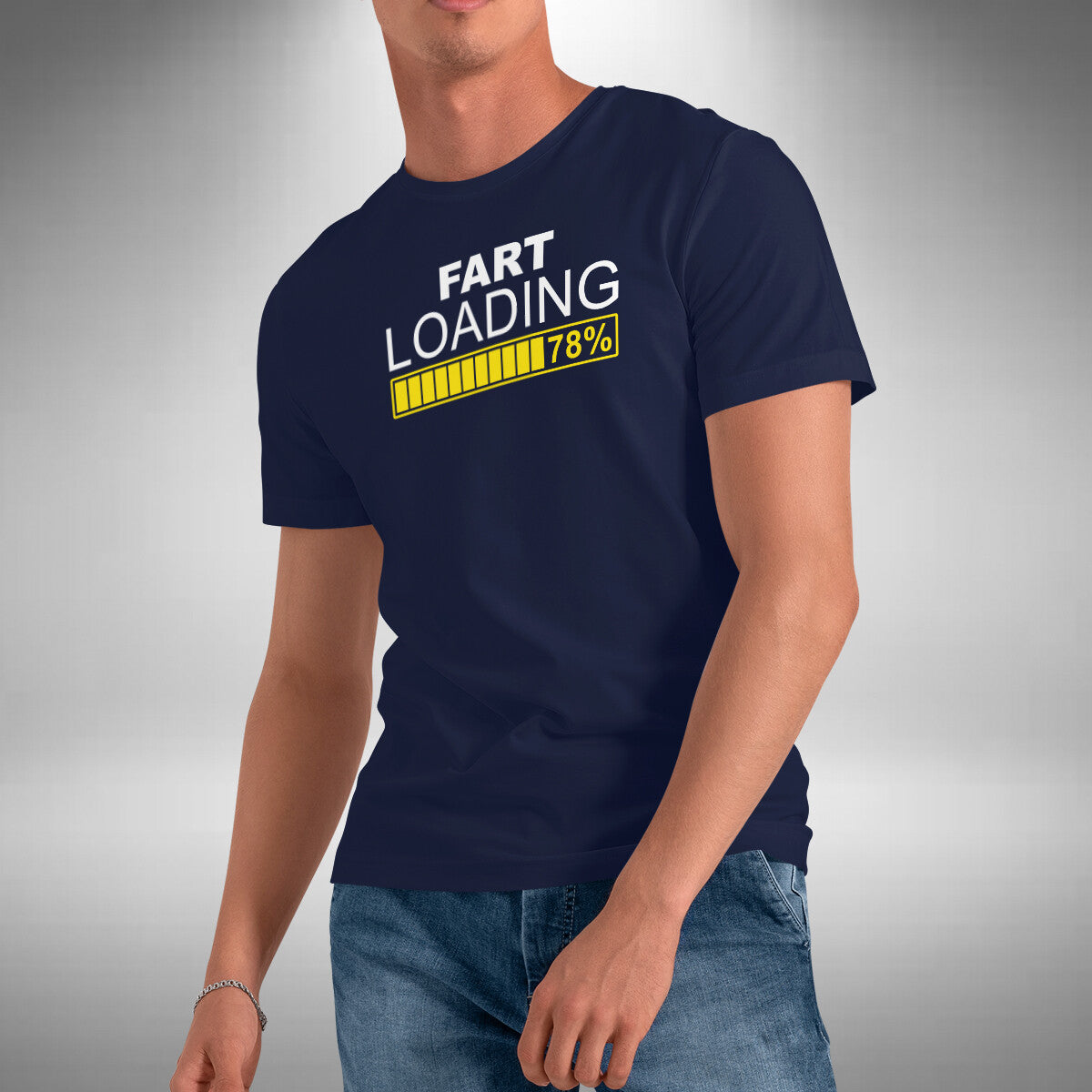 Gildan Men's Fart Loading Graphic T-Shirt