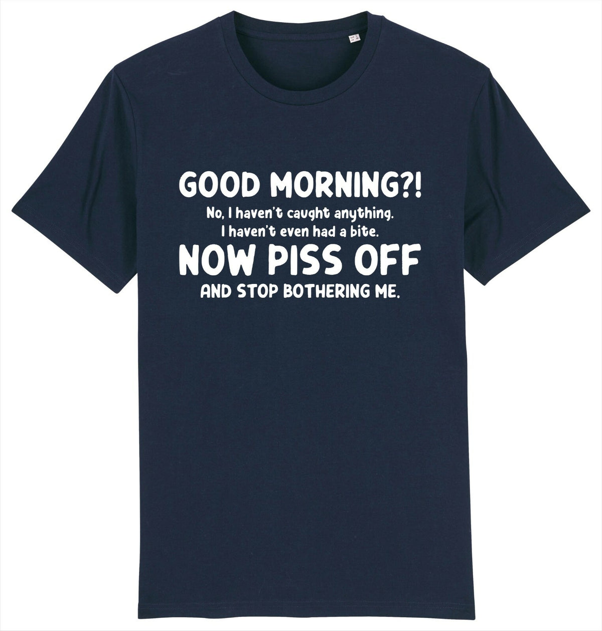 Fruit of the Loom Men's NO! I Havent Caught Anything Fishing Graphic T-Shirt