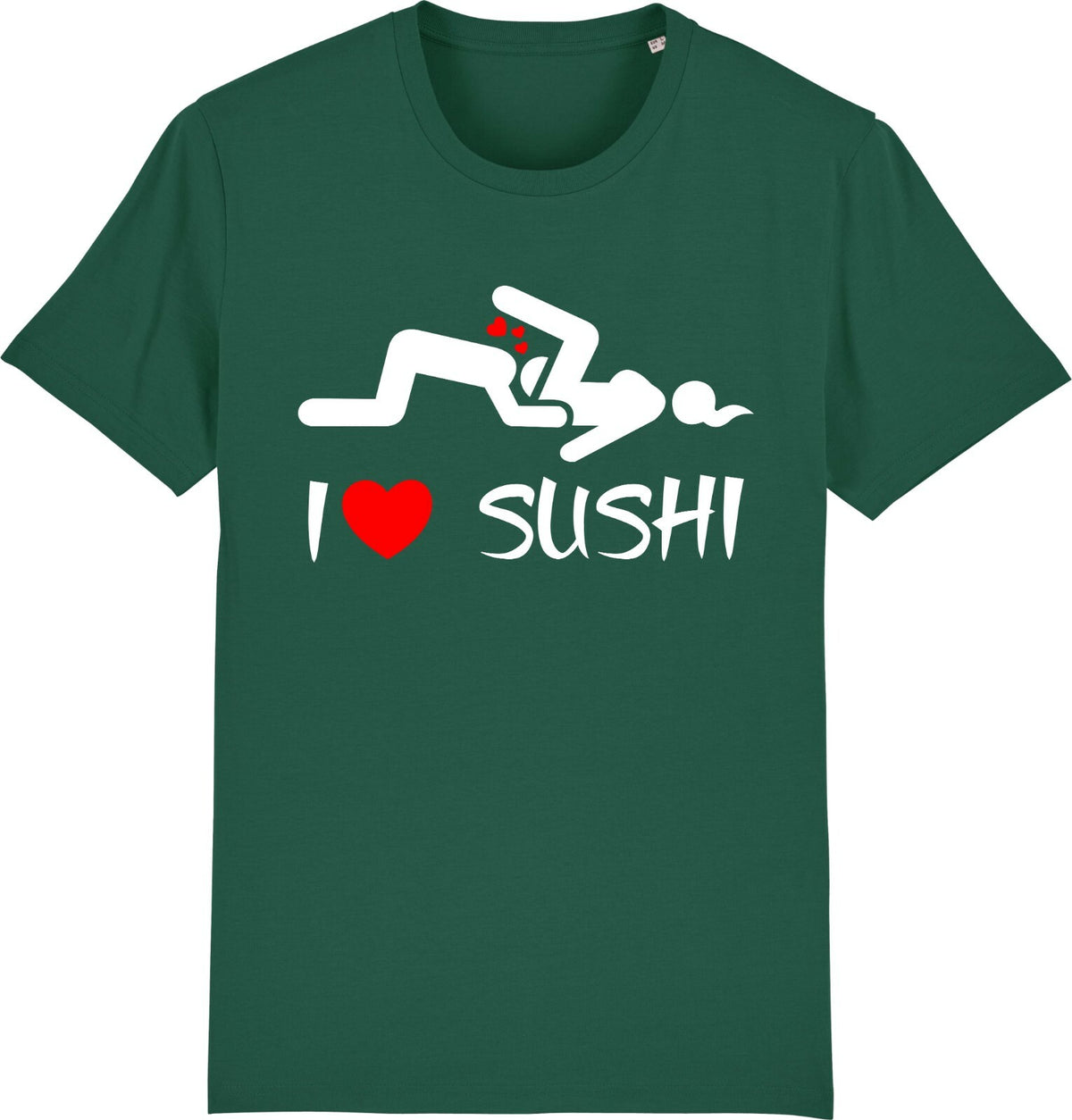 Fruit of the Loom Men's I Love Sushi Graphic T-Shirt