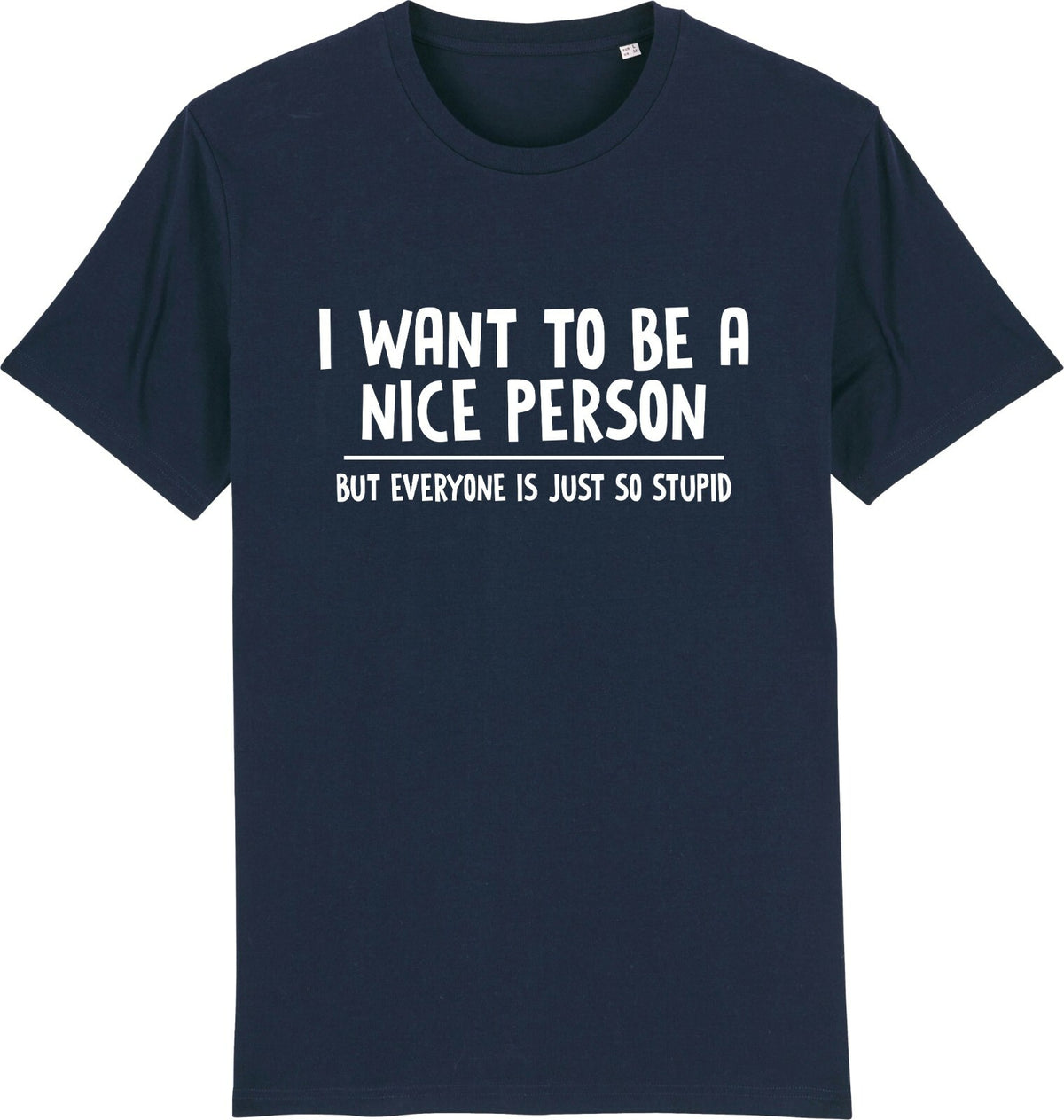 Fruit of the Loom Men's Nice Person Graphic T-Shirt