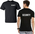 Men's Security Uniform Workwear Graphic T-Shirt