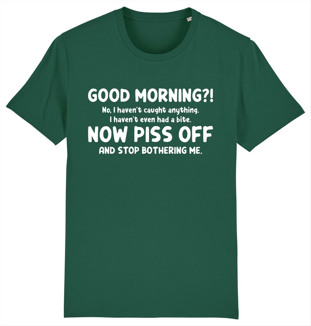 Fruit of the Loom Men's NO! I Havent Caught Anything Fishing Graphic T-Shirt
