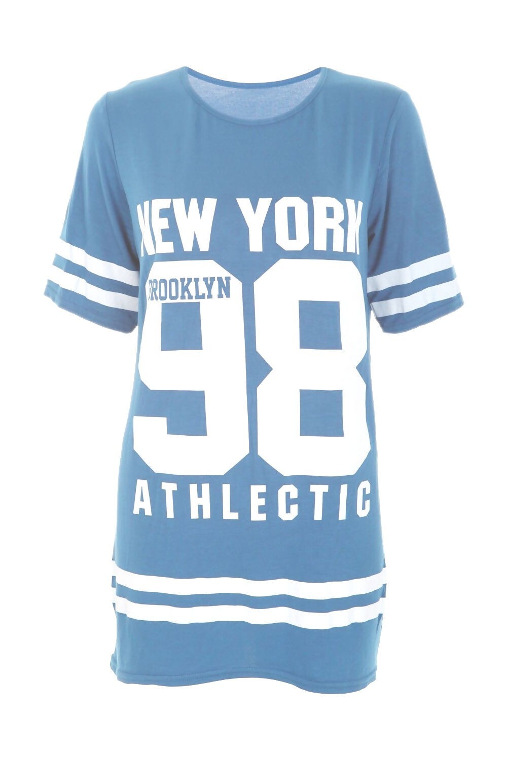 Women's New York 98 Brooklyn Stripe Varsity T-Shirt