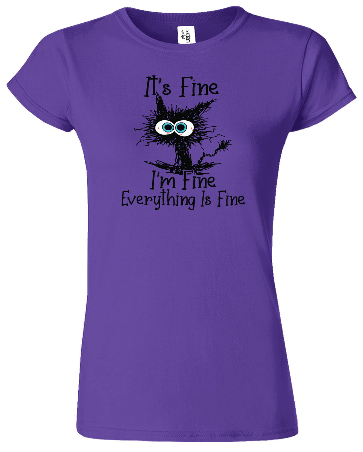 Women's I'm Fine Graphic T-Shirt