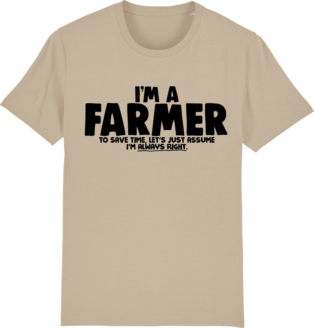 Fruit of the Loom Men's Farmer Graphic T-Shirt