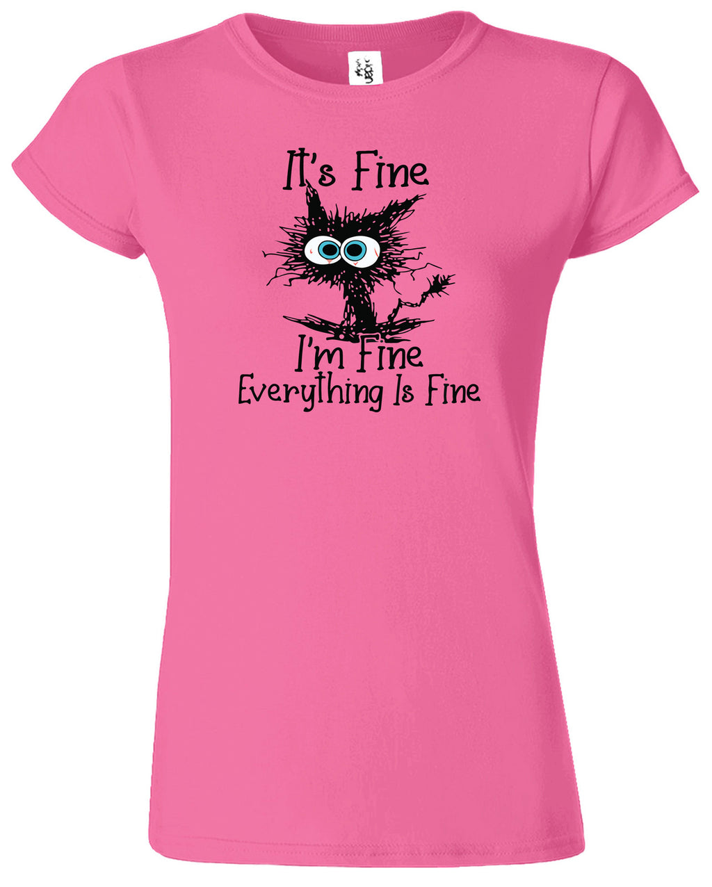 Women's I'm Fine Graphic T-Shirt
